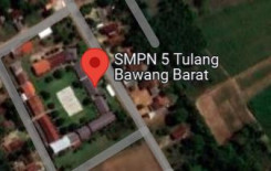 PETA SMPN 5 TULANG BAWANG BARAT